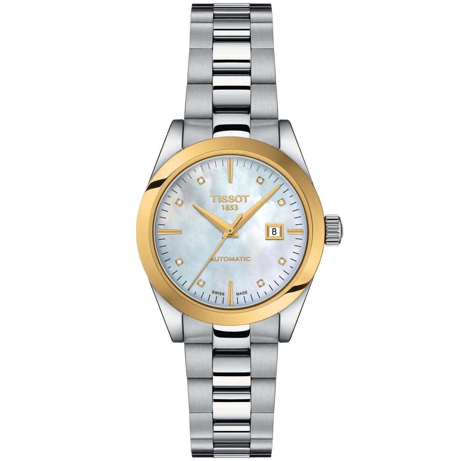 Tissot T -my Lady 18kt Gold Automatic 29mm Madreper Diamonds Automatic Steel Diamond T930,007.41.116.00