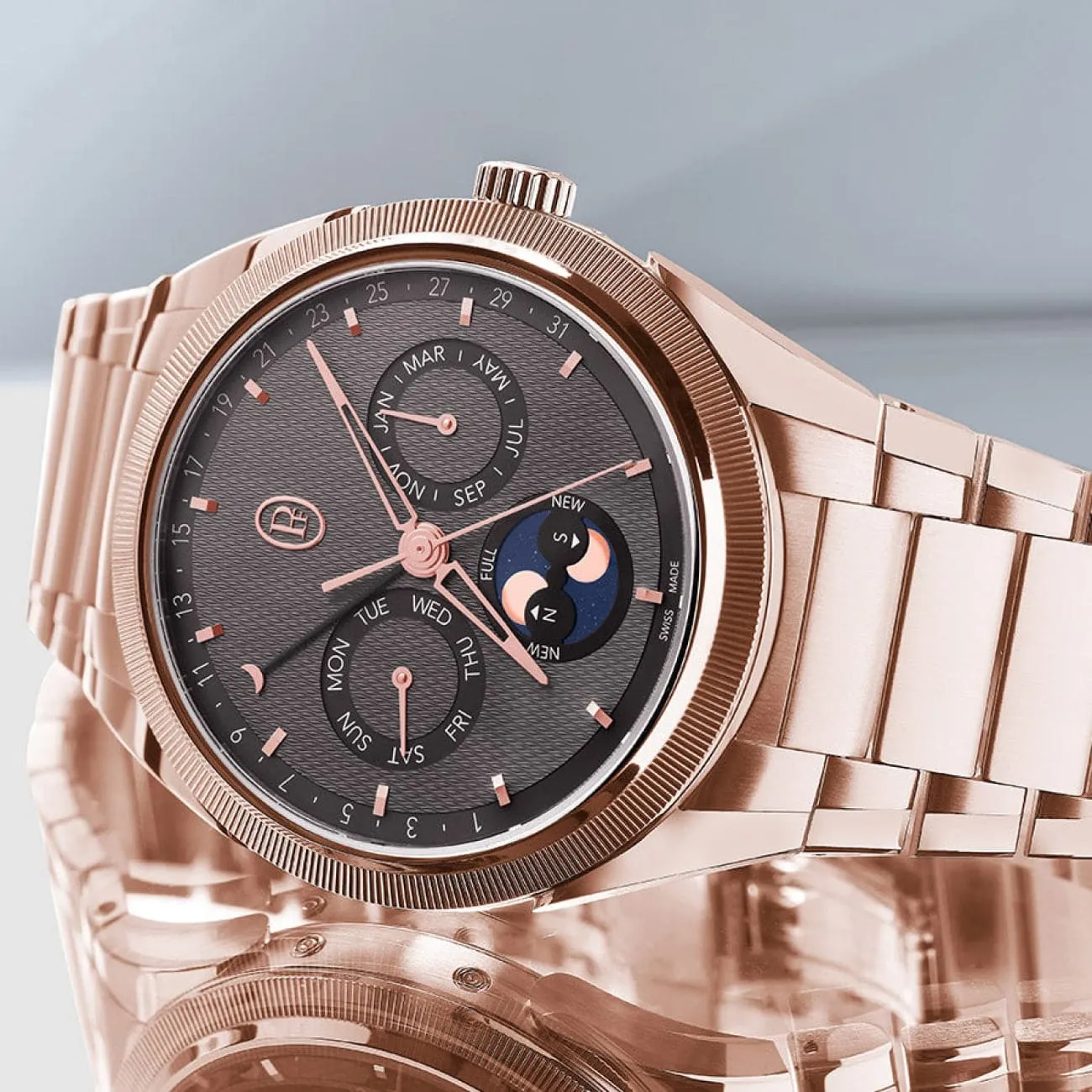 TONDA PF ANNUAL CALENDAR ROSE GOLD (PRE-ORDER)