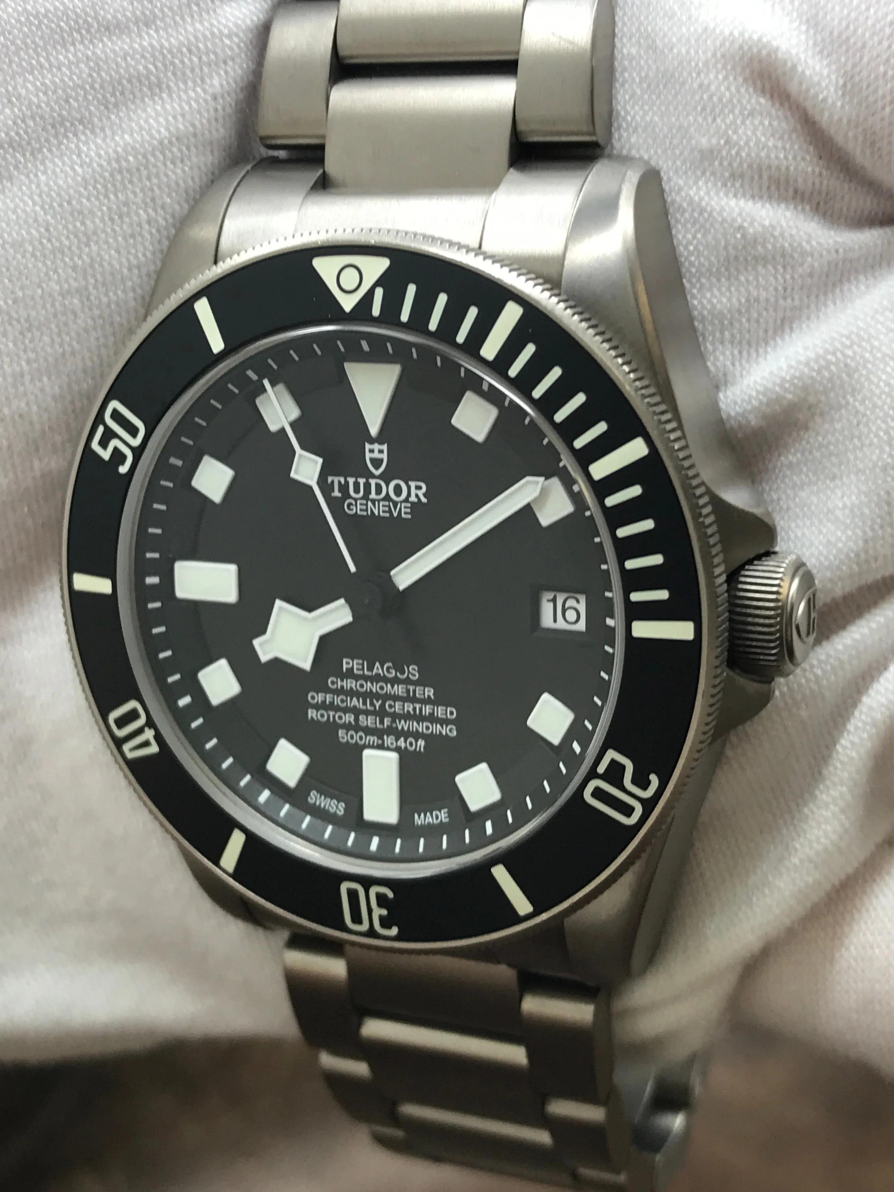 Tudor Pelagos 42mm 25600TN Black Dial Automatic Men's Watch