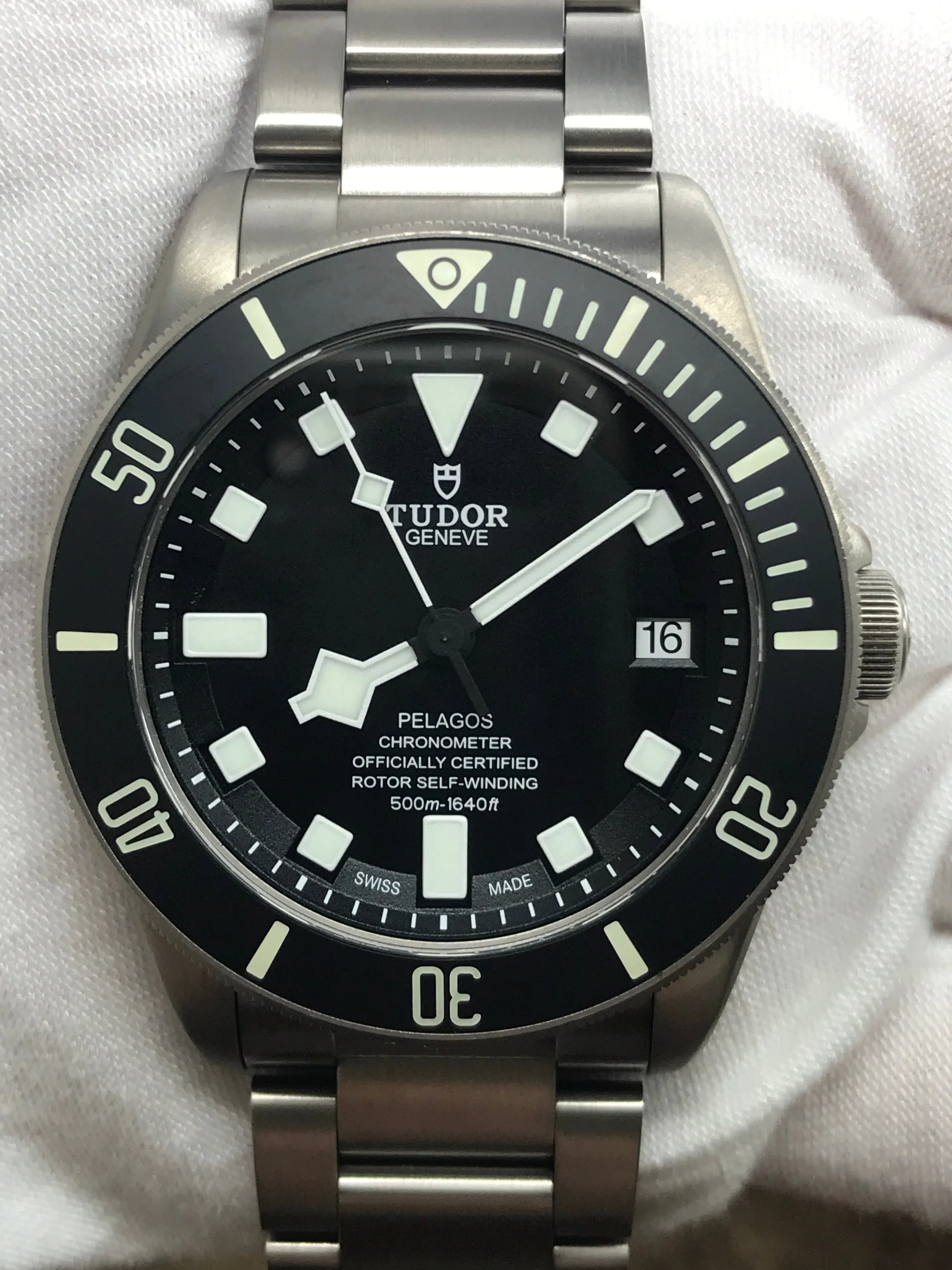 Tudor Pelagos 42mm 25600TN Black Dial Automatic Men's Watch