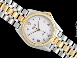 Tudor (Rolex) Monarch Oyster Mens Watch, Ref. 15633 - Stainless Steel & 18K Gold
