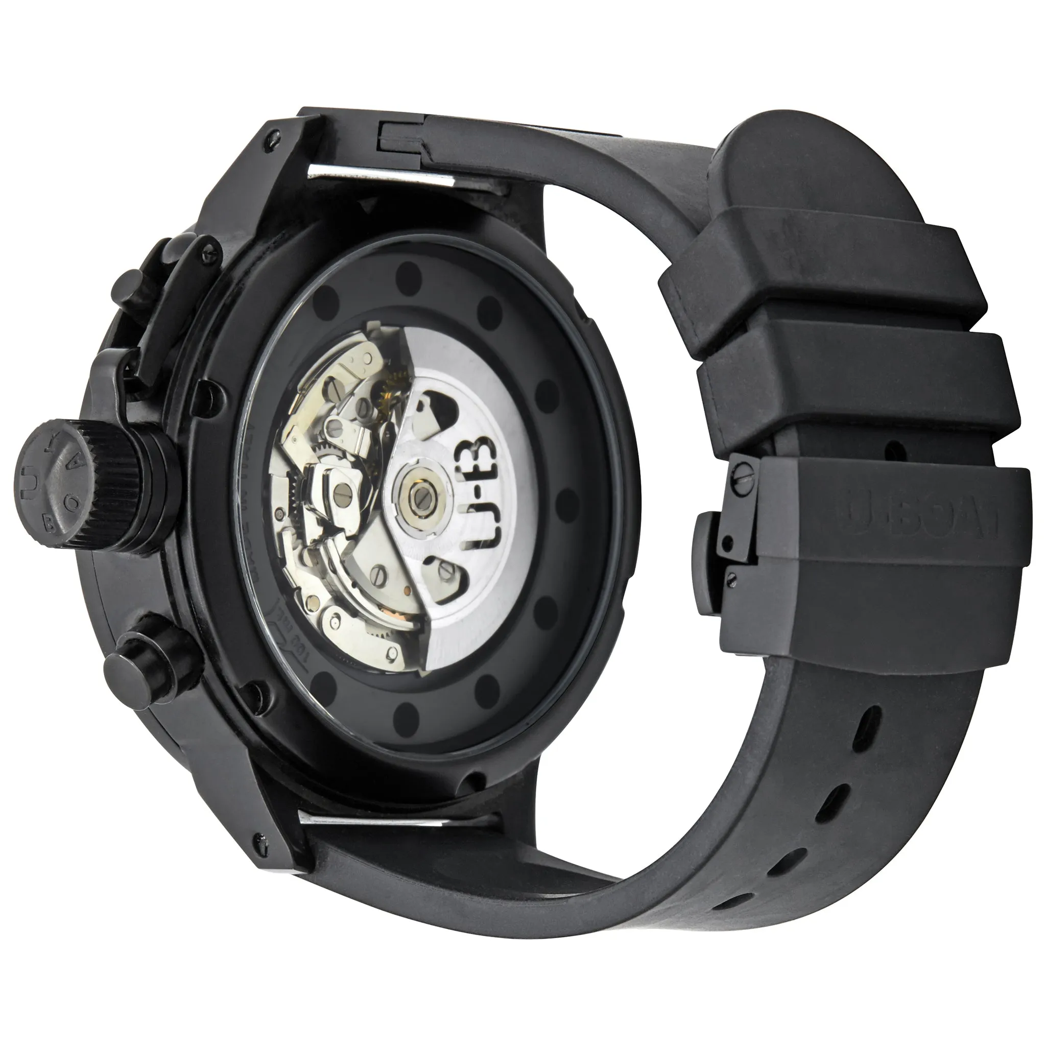 U-Boat Flightdeck U7750/55 Black Dial Automatic Men's Watch