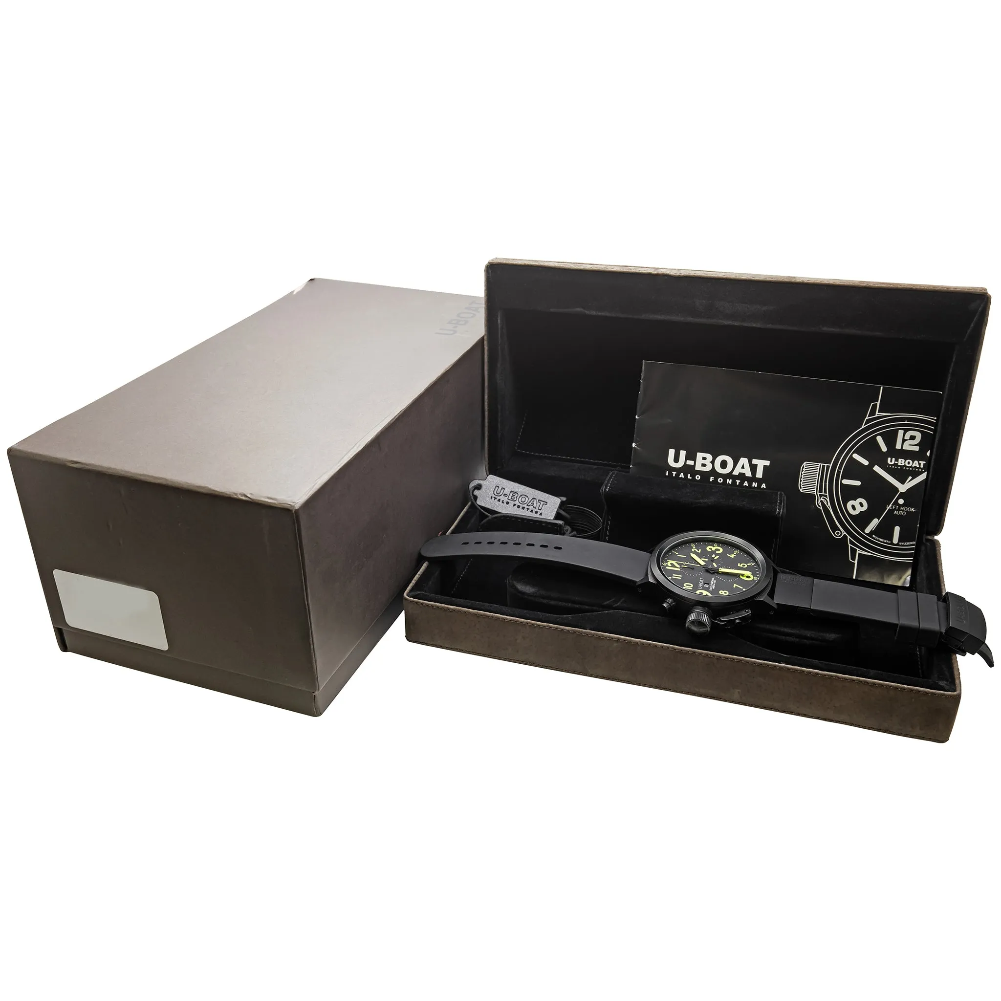 U-Boat Flightdeck U7750/55 Black Dial Automatic Men's Watch