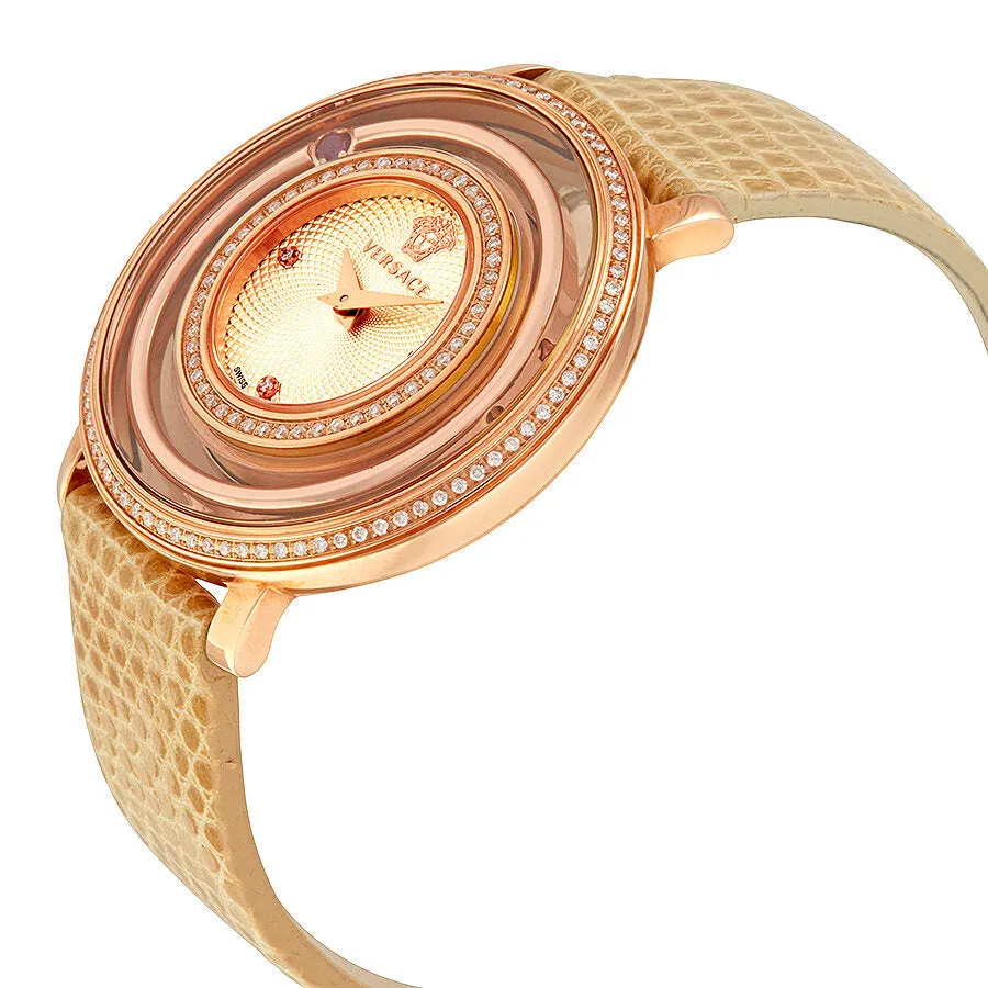 Versace Venus Silver Dial Diamond Ladies Watch VFH080013