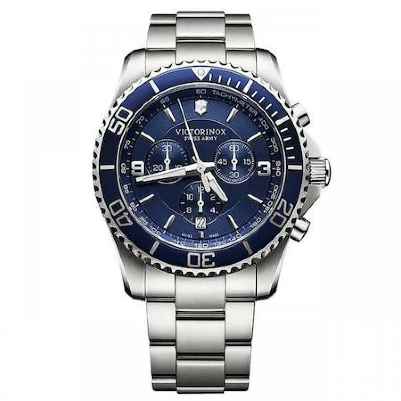 Victorinox Swiss Army Maverick Chronograph Blue Dial Men's Watch