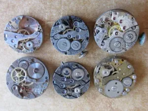 Watch movements - Vintage Antique Watch movements Steampunk - d92