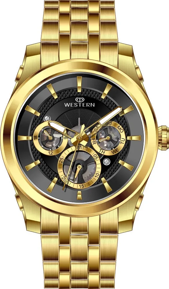 WESTERN W1829GGP010C MEN WATCH