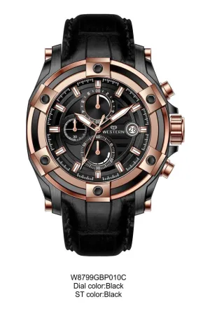 WESTERN W8799GBP010C  MEN WATCH