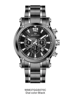 WESTERN W8837GGS070C  MEN WATCH