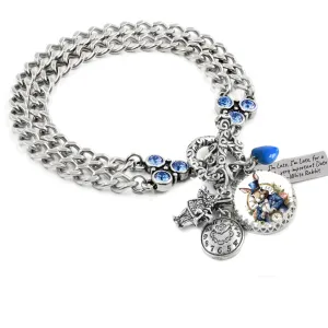 White Rabbit Charm Bracelet