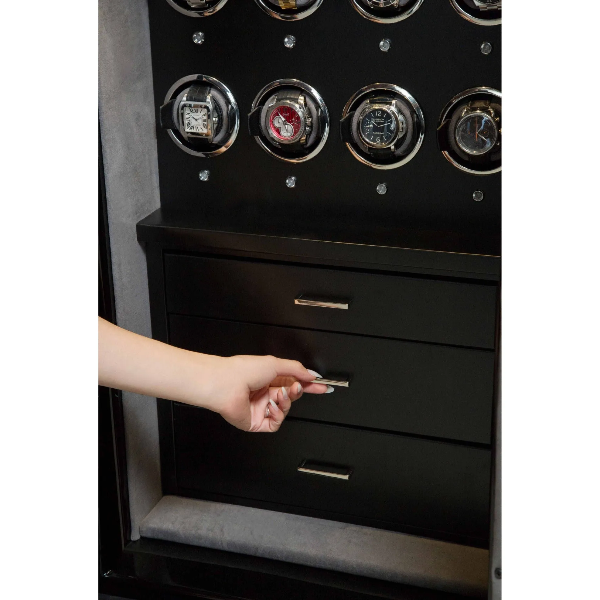 Wolf - 1834 Atlas 12-unit Watch Winding Safe | 491264