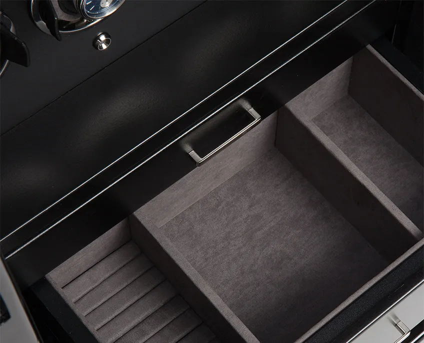 WOLF 1834 - Atlas 16 Piece Watch Winder Safe - Onyx