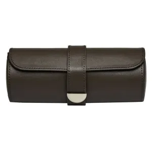 Wolf Earth Triple Watch Roll - Brown