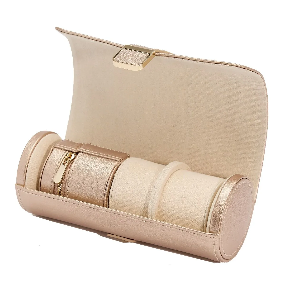 Wolf - Palermo Double Watch Jewelry Roll  | 213916