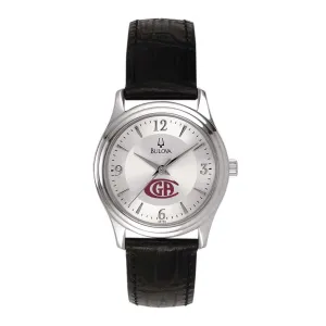 Women's Bulova Watch CGA Black Band