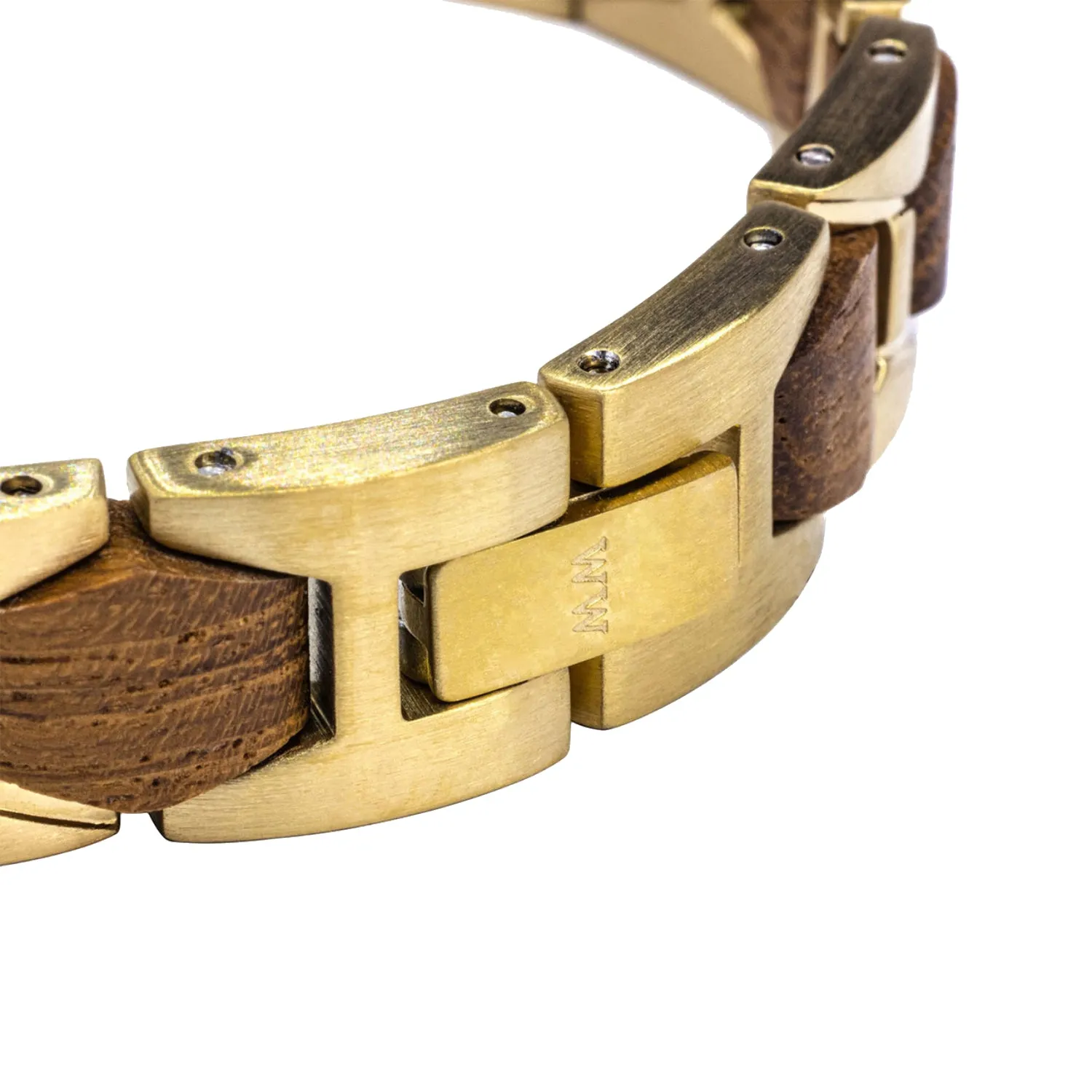 WOODWATCH FUSION TEAK & ANTI COPPER BRACELET