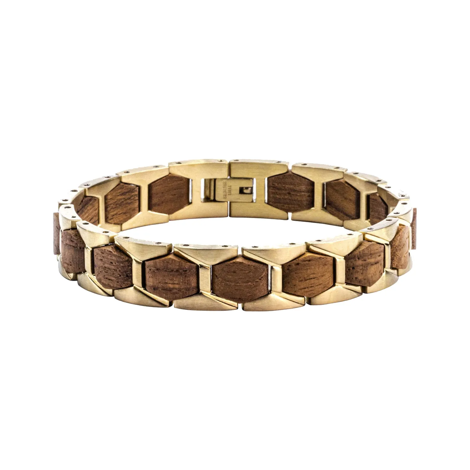 WOODWATCH FUSION TEAK & ANTI COPPER BRACELET