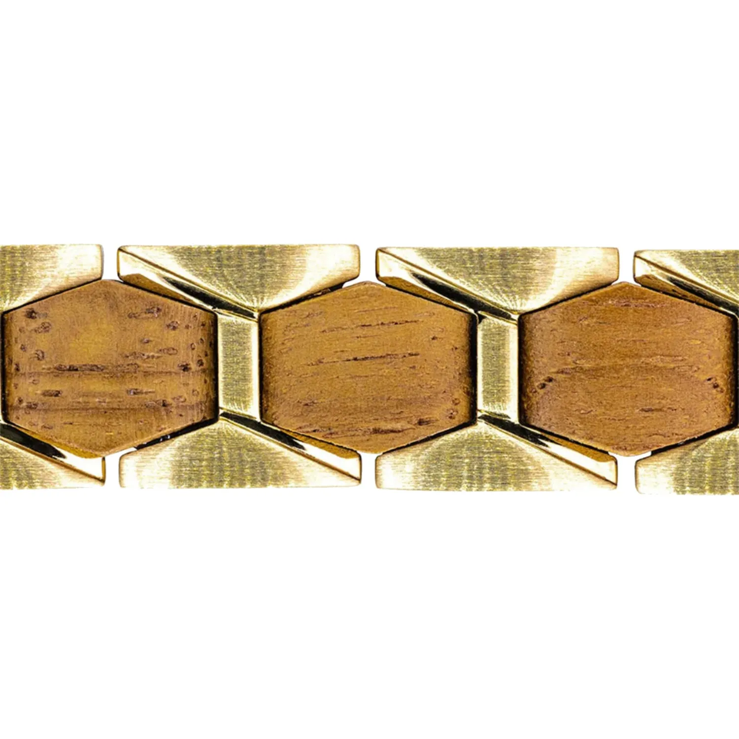 WOODWATCH FUSION TEAK & ANTI COPPER BRACELET