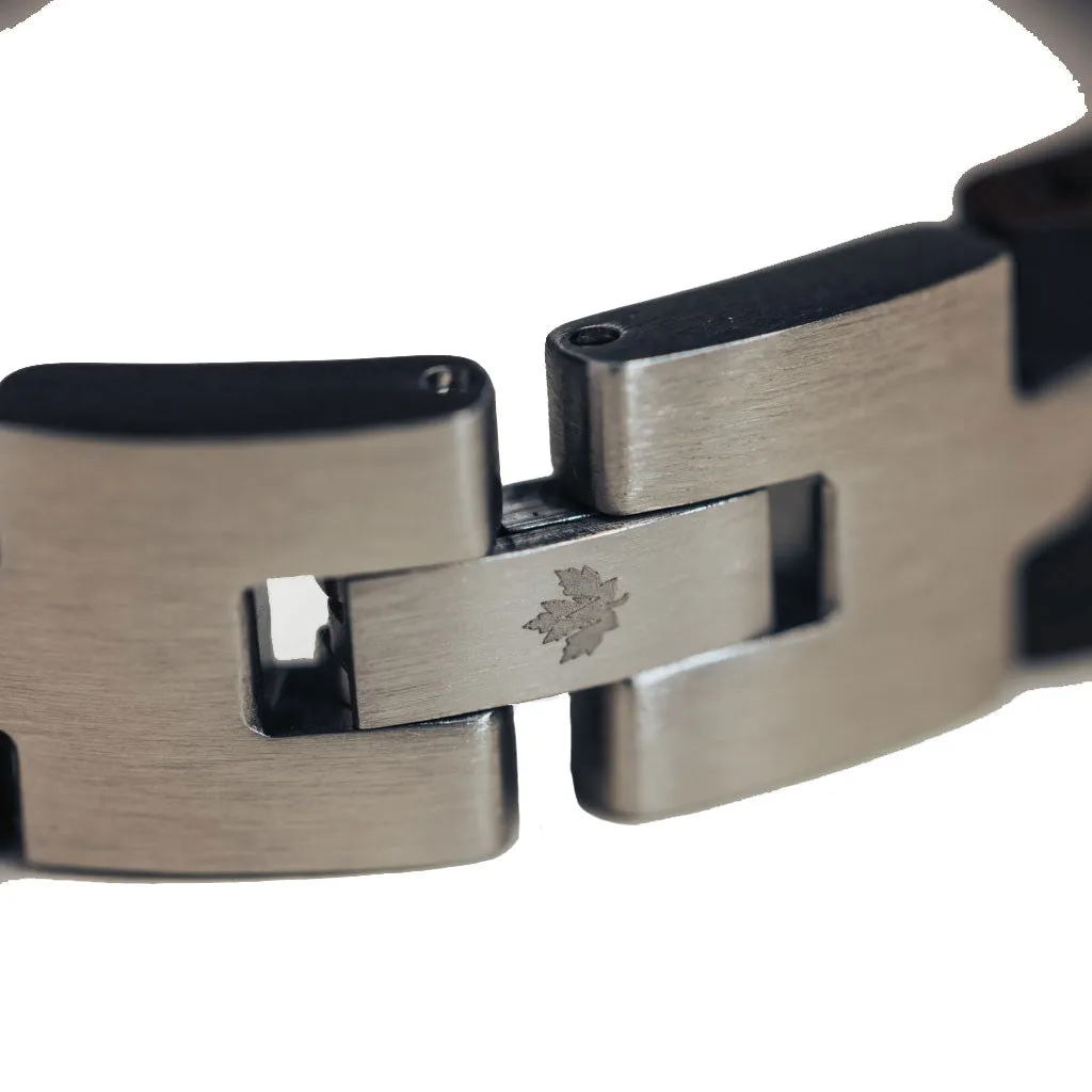 WOODWATCH FUSION WALNUT & STEEL BRACELET