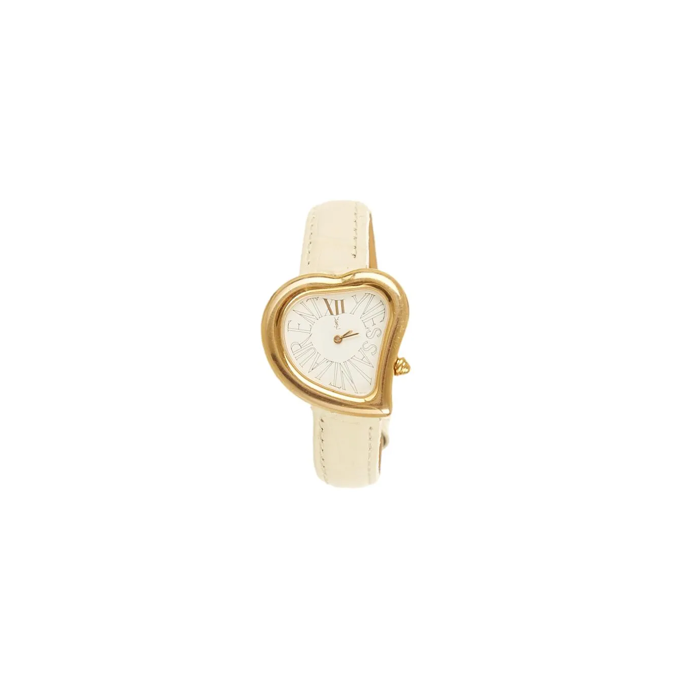 YSL Gold Heart Watch