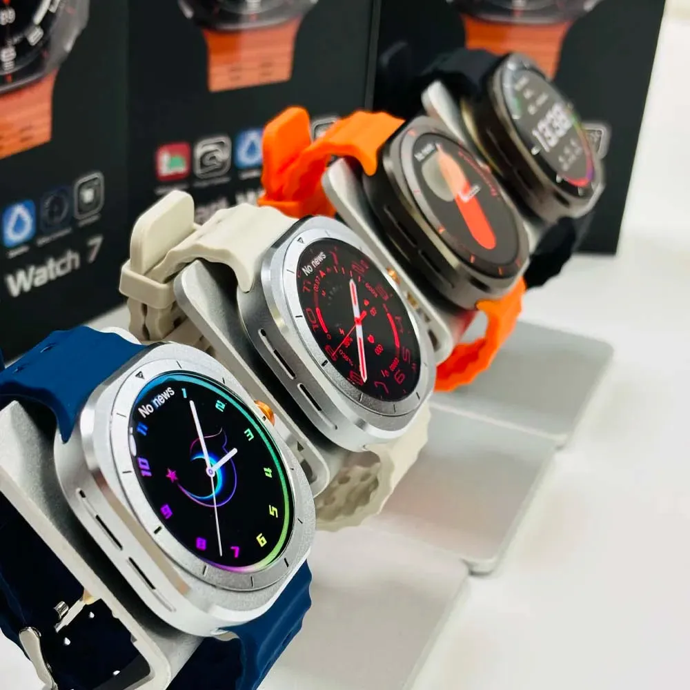 Z7 ultra Smartwatch 1.5inch Screen Sports Modes GPS Compass New Arrival Smart Watch Heart Rate Health Monitoring Double Straps