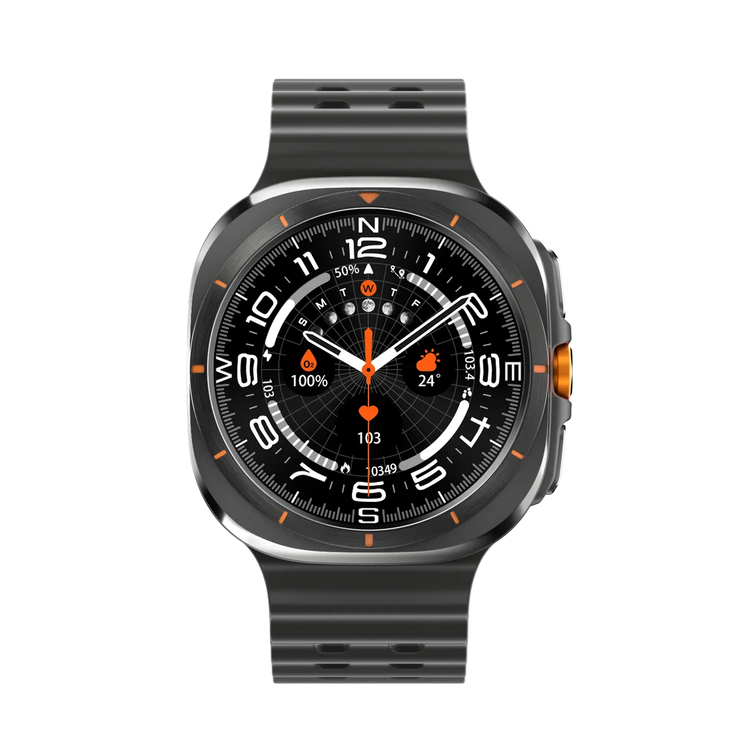 Z7 ultra Smartwatch 1.5inch Screen Sports Modes GPS Compass New Arrival Smart Watch Heart Rate Health Monitoring Double Straps