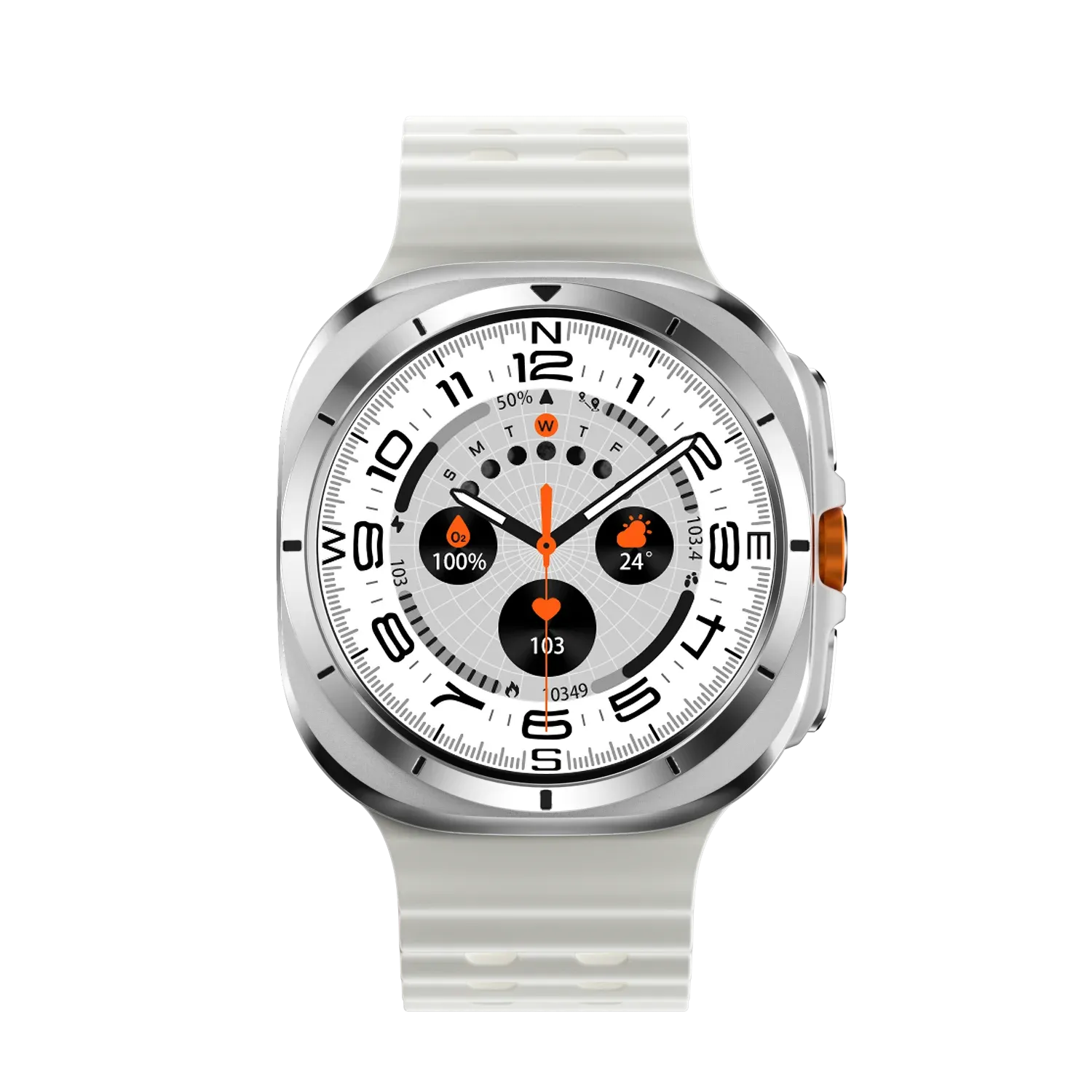 Z7 ultra Smartwatch 1.5inch Screen Sports Modes GPS Compass New Arrival Smart Watch Heart Rate Health Monitoring Double Straps