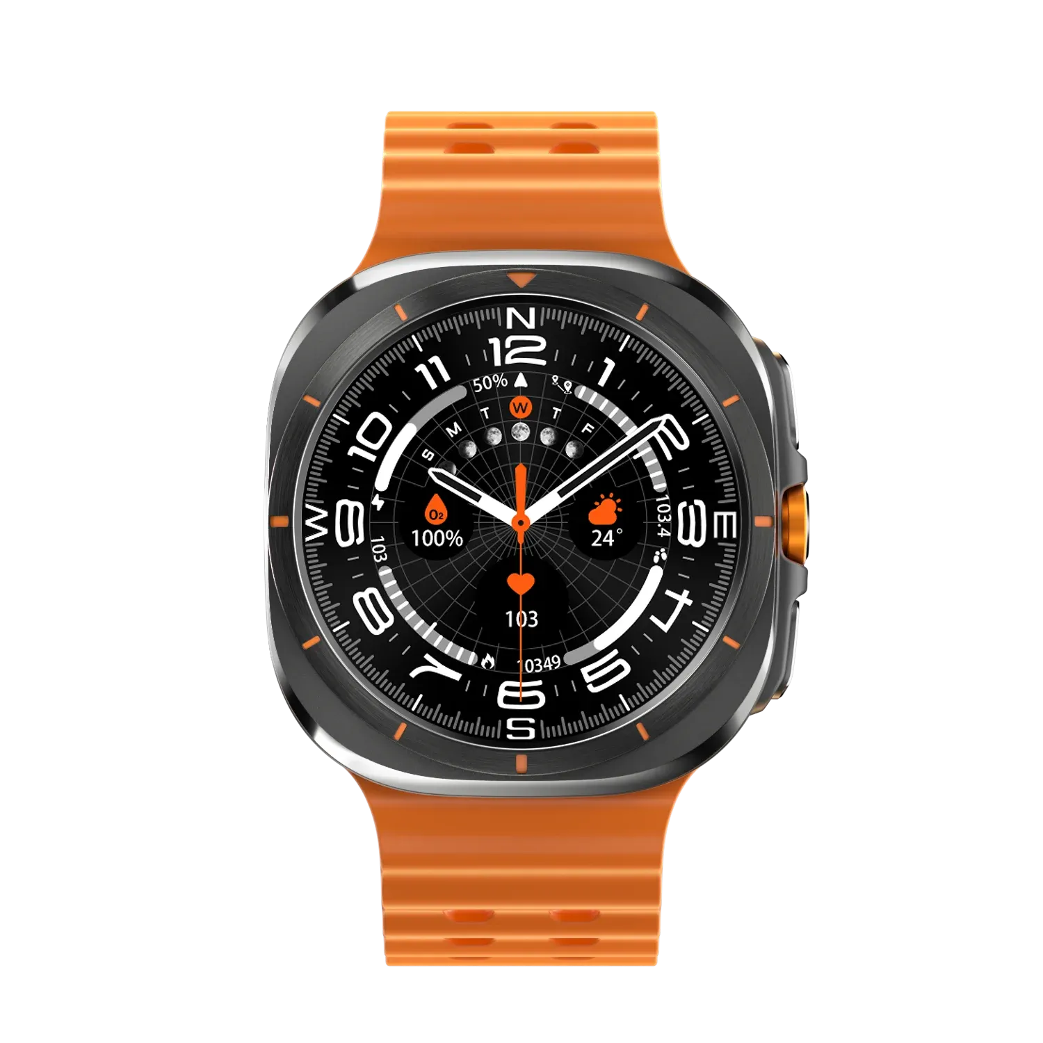 Z7 ultra Smartwatch 1.5inch Screen Sports Modes GPS Compass New Arrival Smart Watch Heart Rate Health Monitoring Double Straps