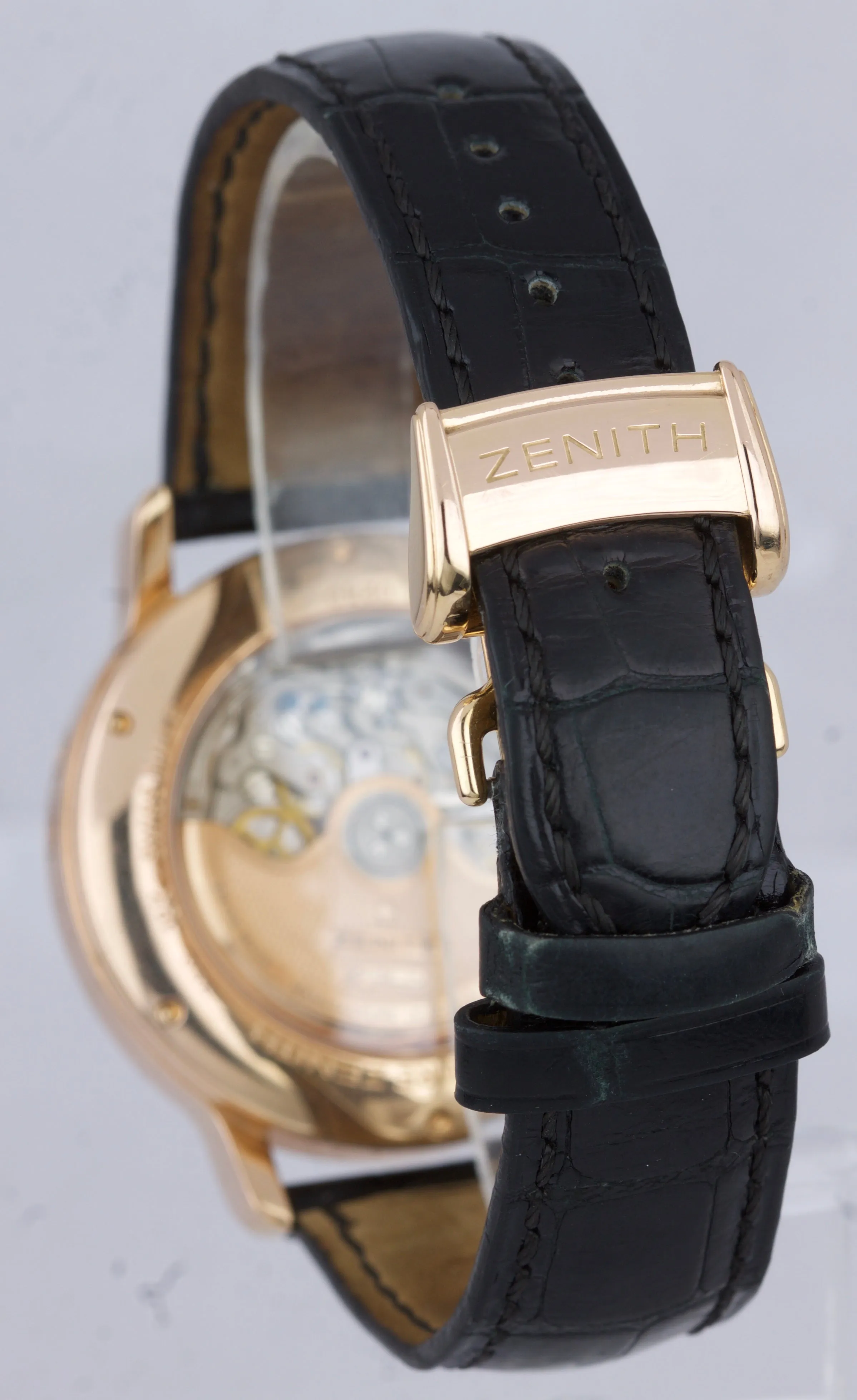 Zenith El Primero Chronomaster Moonphase 40mm 18K Rose Gold Watch 17.0240.410